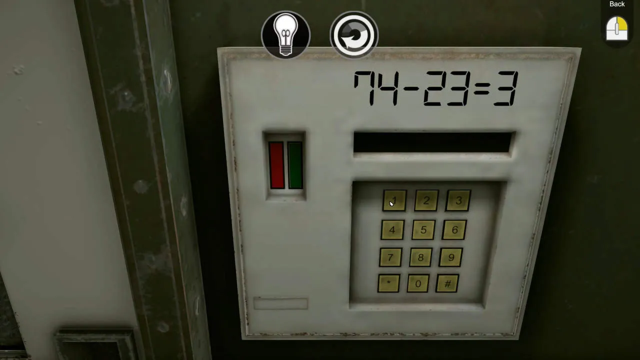 Tested on Humans: Escape Room Gameplay Screenshot