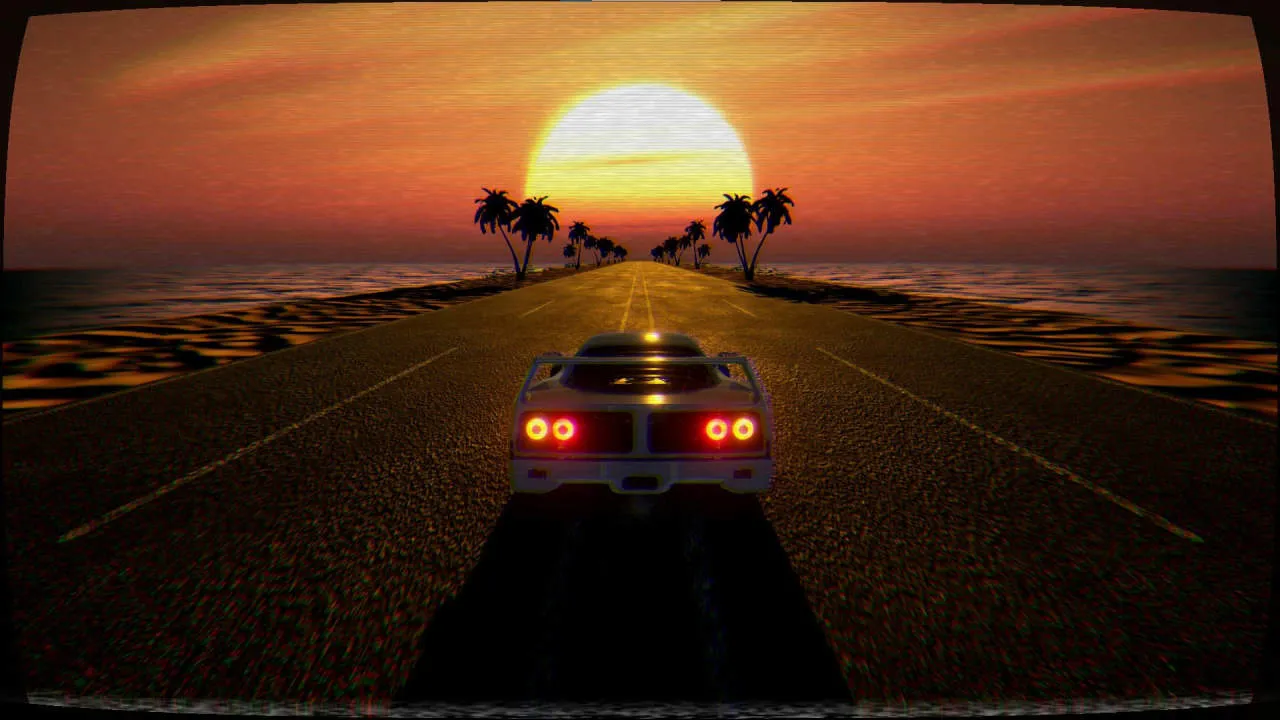Retrowave Gameplay Screenshot
