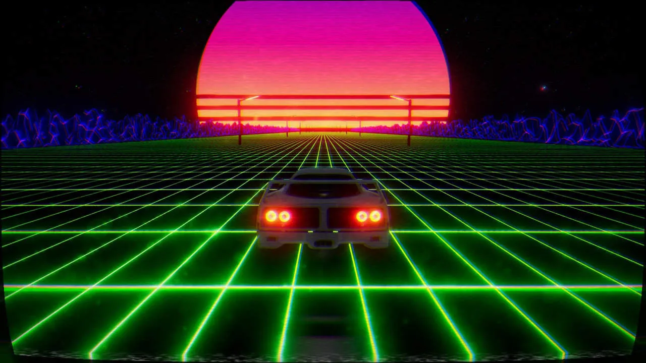 Retrowave Gameplay Screenshot