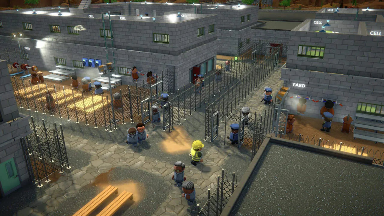 Prison Architect Gameplay Screenshot