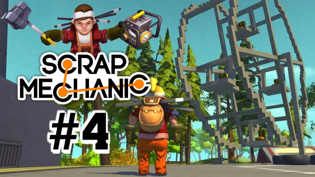 Scrap Mechanic Gameplay Screenshot